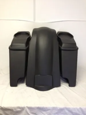 Harley Davidson 4" Extended Saddlebags 6 x 9 Speaker Lids With Cut Outs