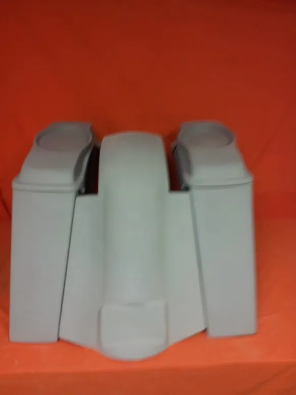 Harley Davidson 4" Extended Stretched Saddlebags   6 x 9 Speaker Lids & Replacement Fender 09 - 13