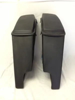 Harley Davidson 4" Extended Stretched Saddlebags Lids 89-13