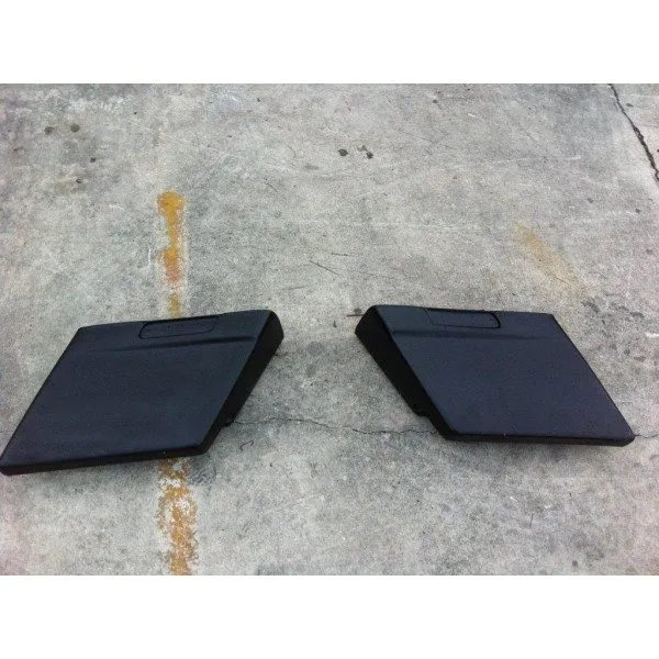 Harley Davidson 4" Extended Stretched Saddlebags Lids 89-13