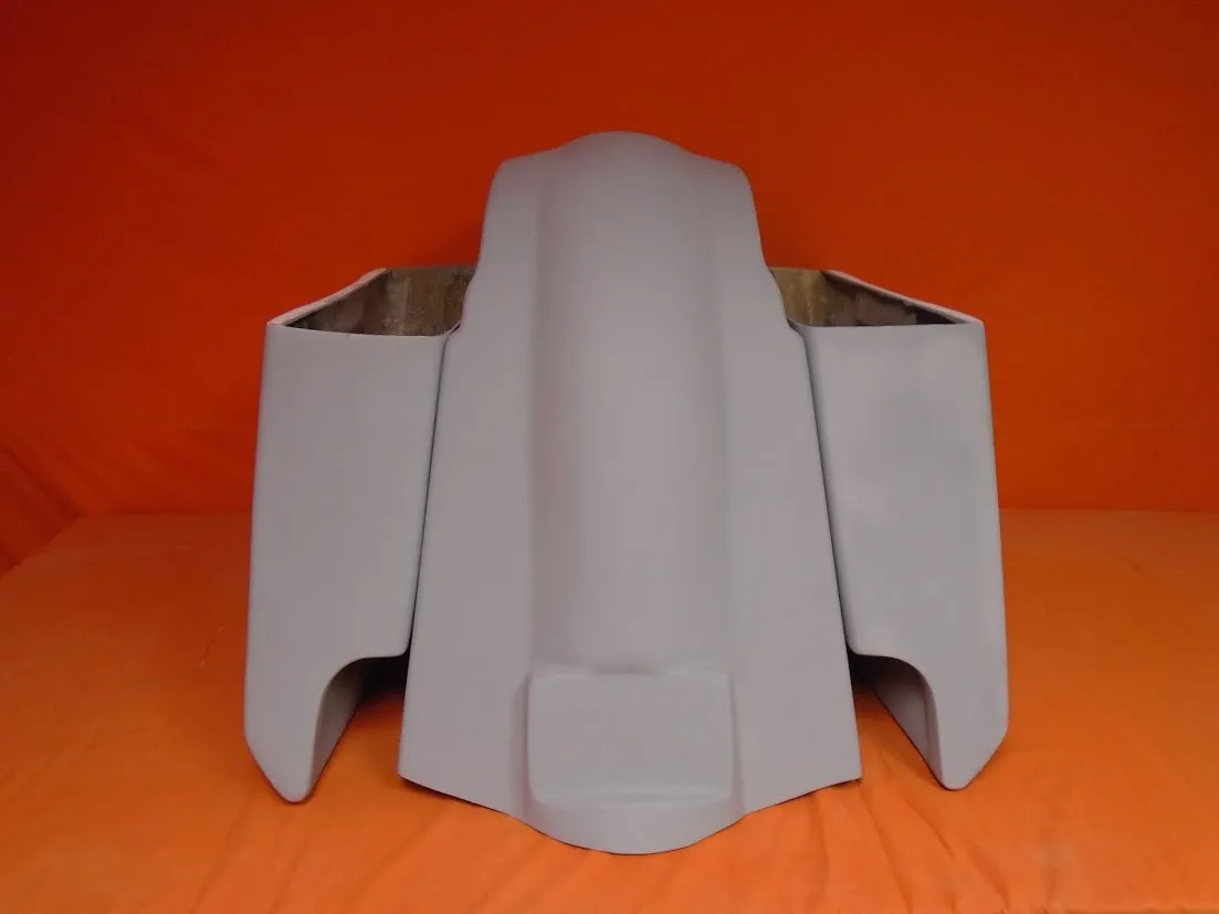 Harley Davidson 5" Extended Saddlebags With Cut Outs Fender - No lids