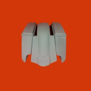 Harley Davidson 5" Extended Saddlebags With Cut Outs Replacement Fender   lids 89-08