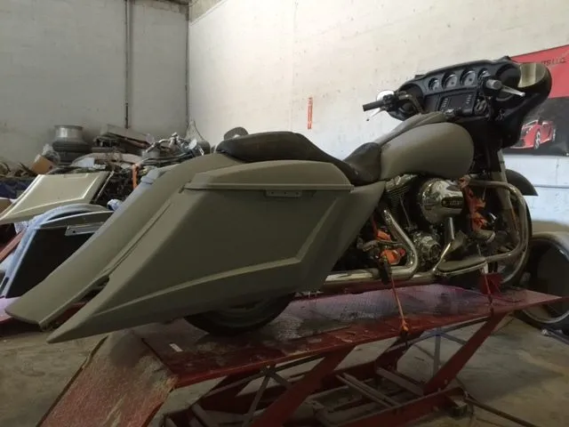Harley Davidson 6" Trendsetter Extended Saddlebag Fender Kit - Dual Cut Outs   6.5" Speaker Lids / 2014 - 2023