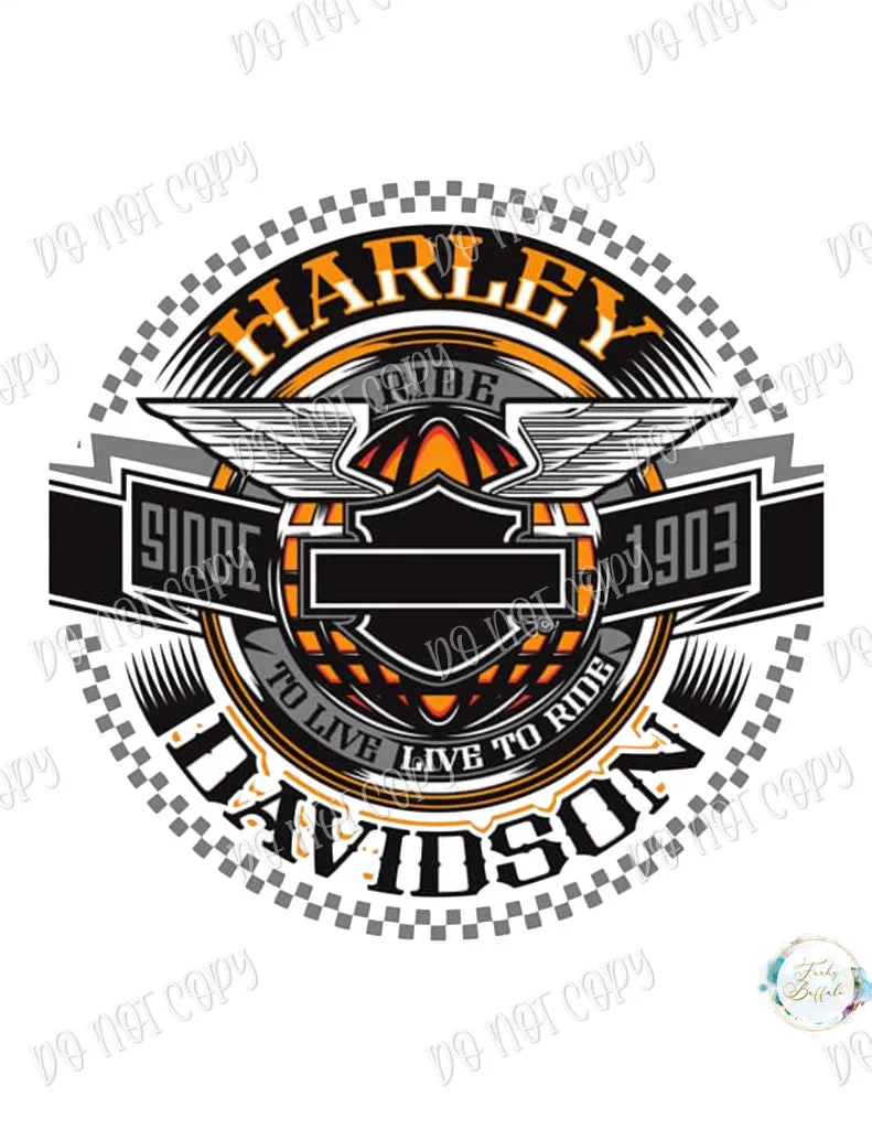 Harley Live to RIde Sublimation