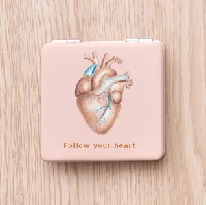 Heart Compact Mirror