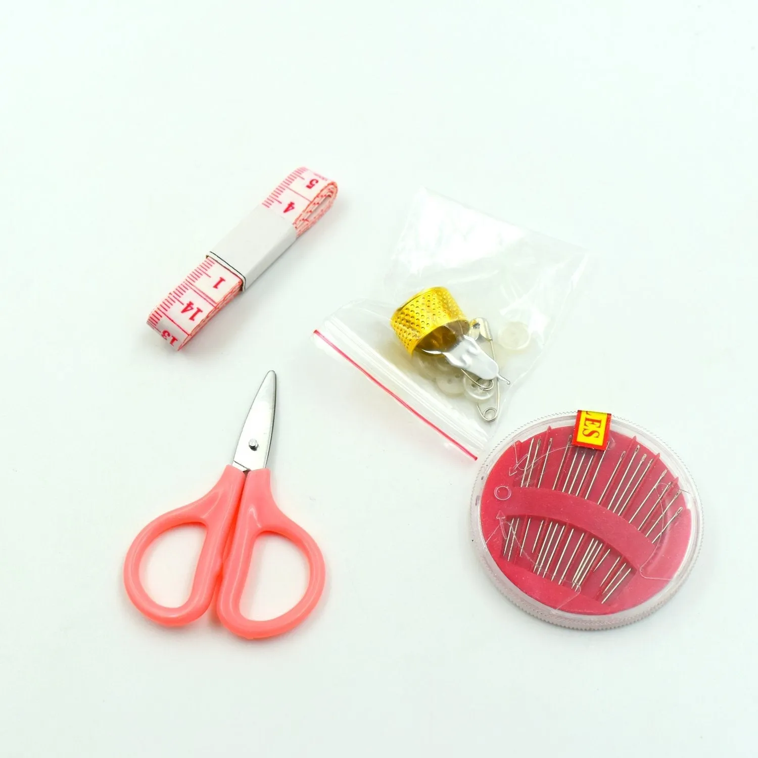 Heart-Shaped Sewing Box Multi-Functional Convenient Sewing Tools