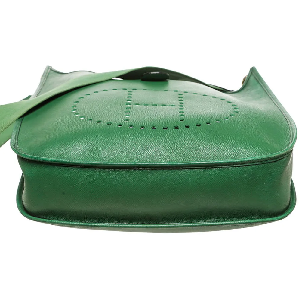 Hermès Evelyne I Bag Green Epsom
