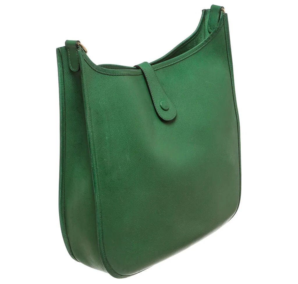 Hermès Evelyne I Bag Green Epsom