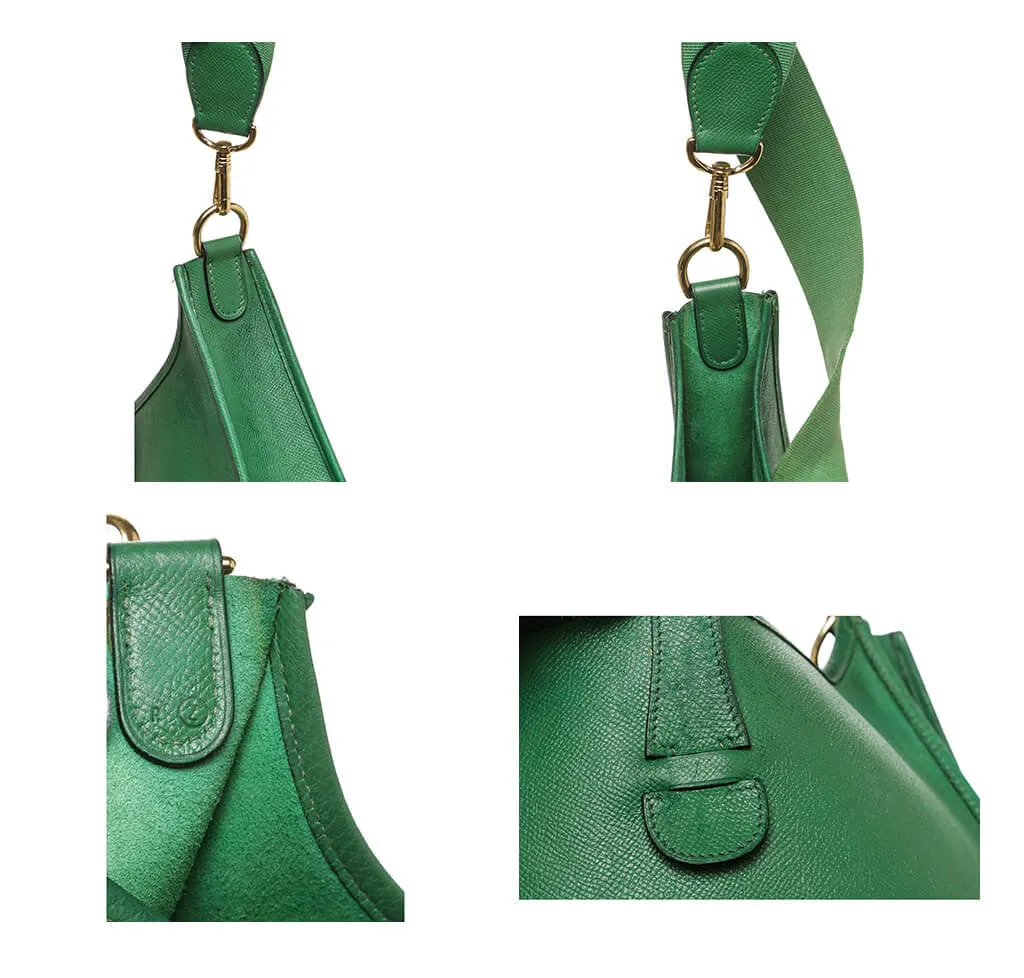 Hermès Evelyne I Bag Green Epsom