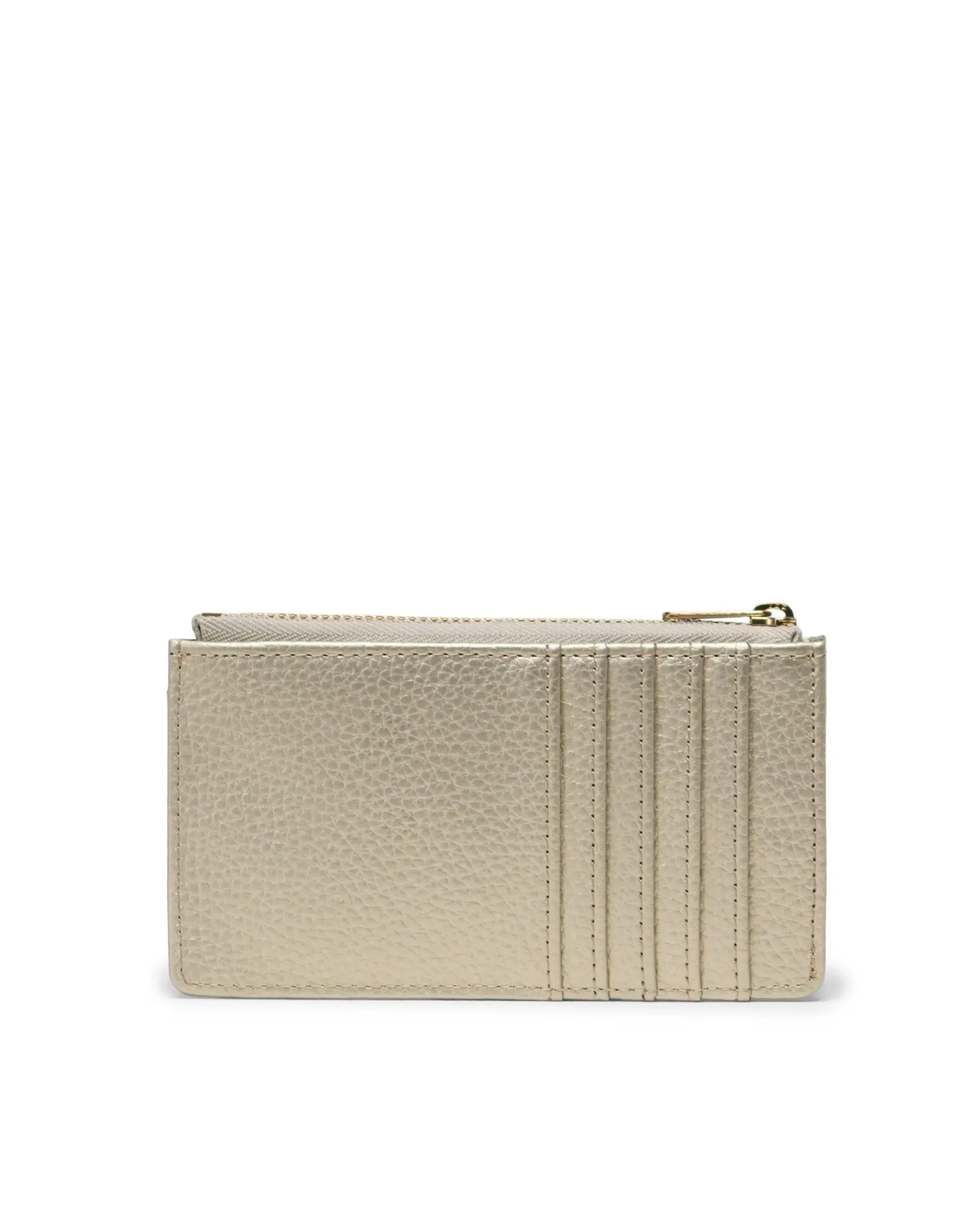 Herschel Oscar Large Cardholder Vegan Leather - Gold Metallic