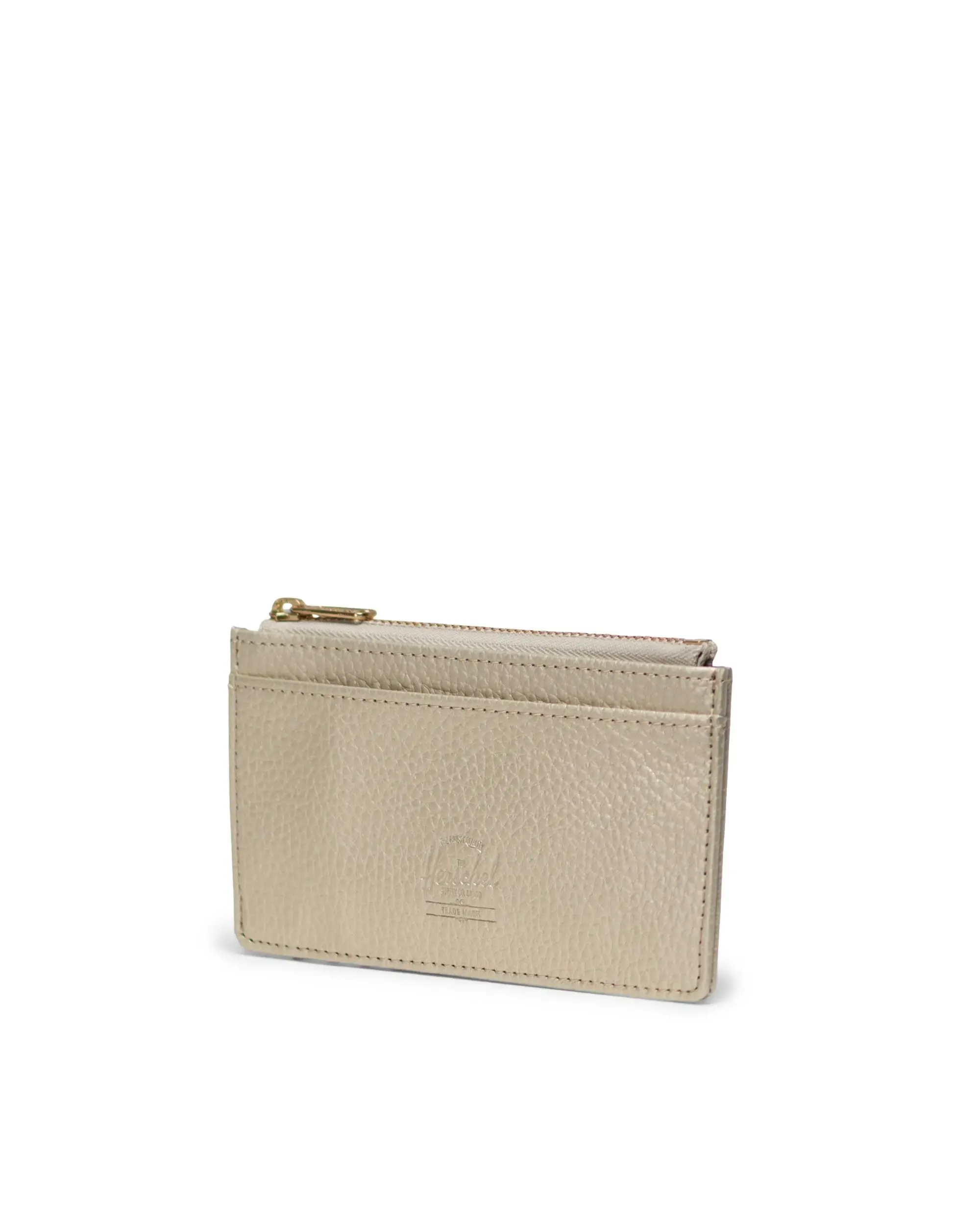 Herschel Oscar Large Cardholder Vegan Leather - Gold Metallic