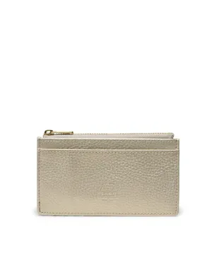 Herschel Oscar Large Cardholder Vegan Leather - Gold Metallic
