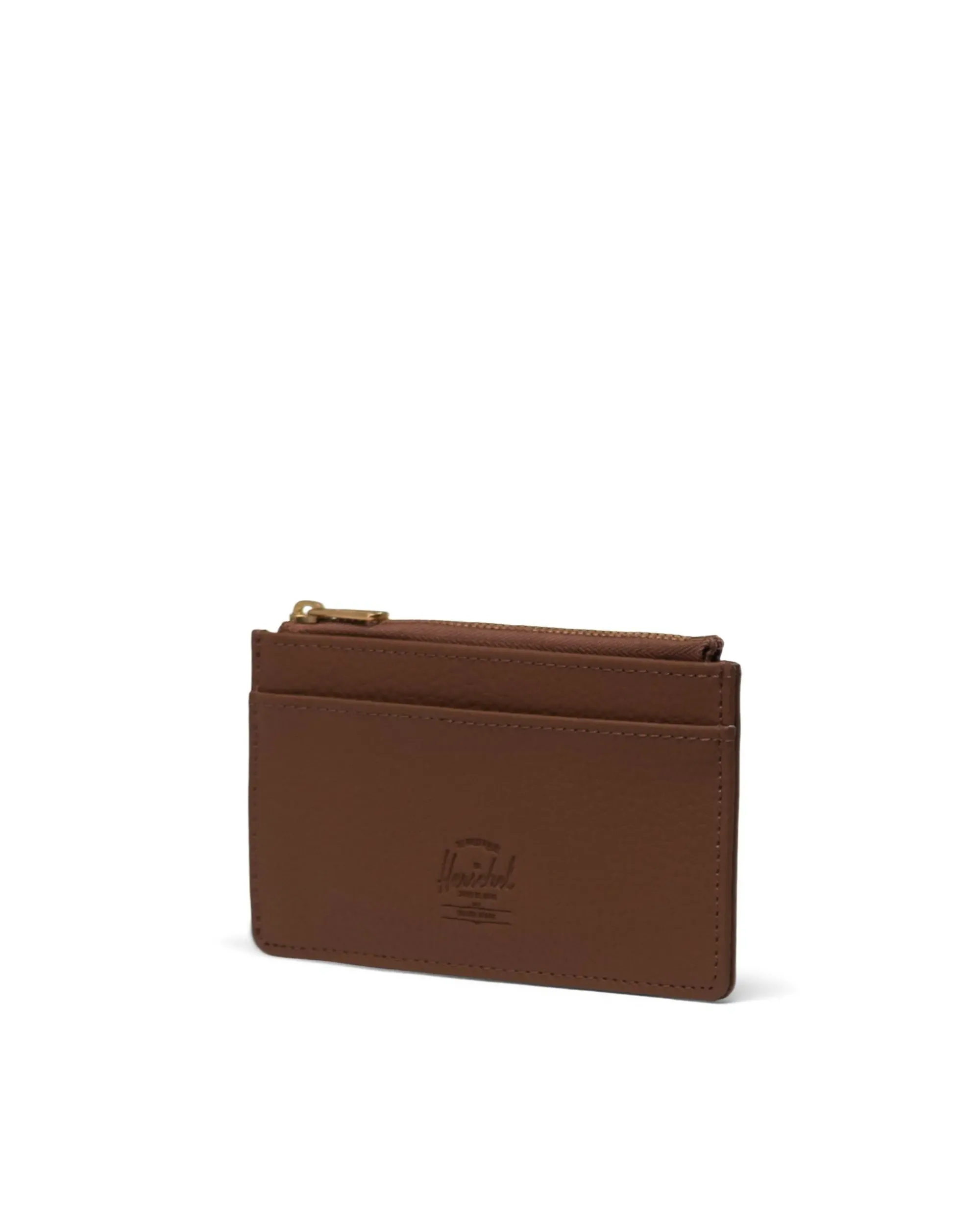 Herschel Oscar Large Cardholder Vegan Leather - Saddle Brown