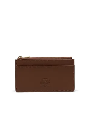 Herschel Oscar Large Cardholder Vegan Leather - Saddle Brown