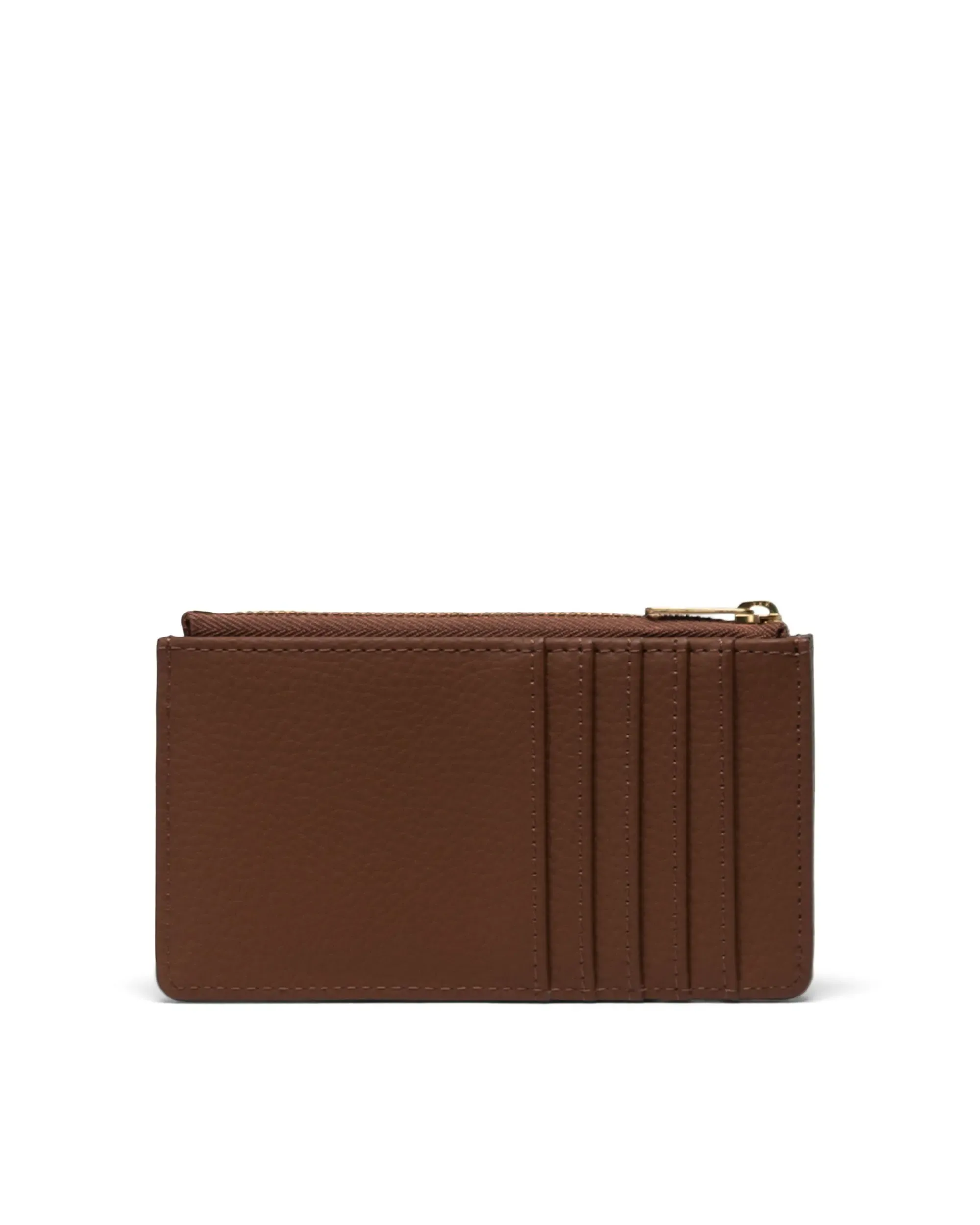 Herschel Oscar Large Cardholder Vegan Leather - Saddle Brown