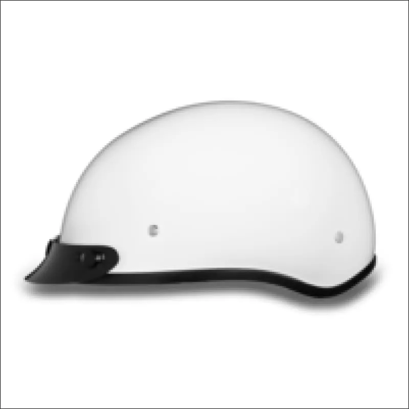 HI-GLOSS WHITE SKULL CAP