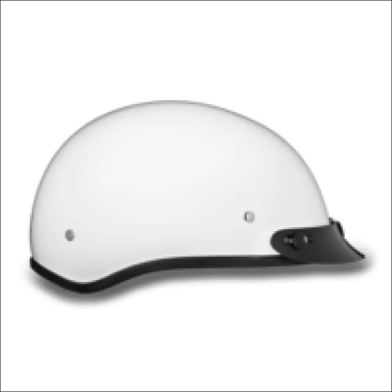 HI-GLOSS WHITE SKULL CAP