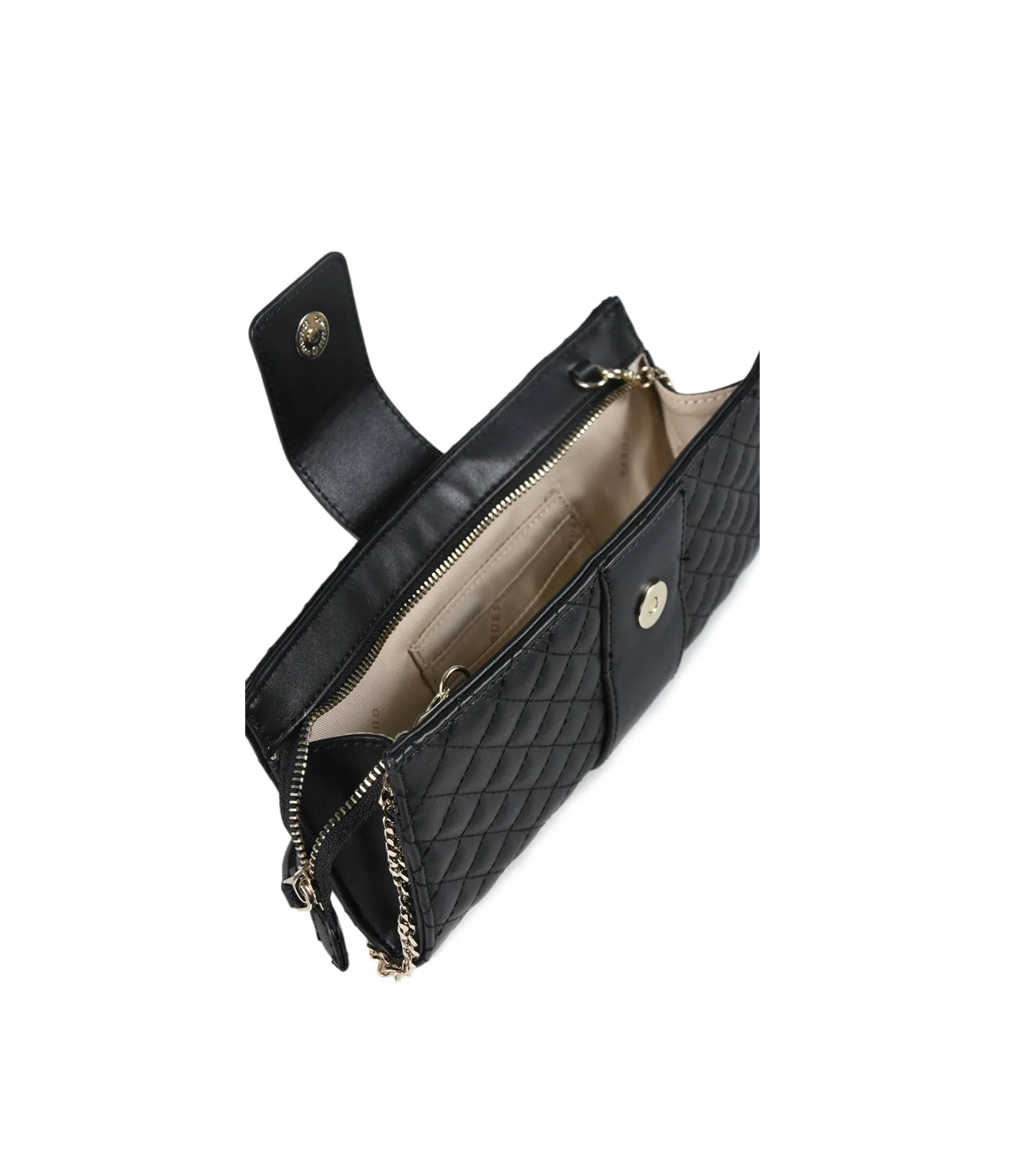Highlight Wristlet Clutch - Black