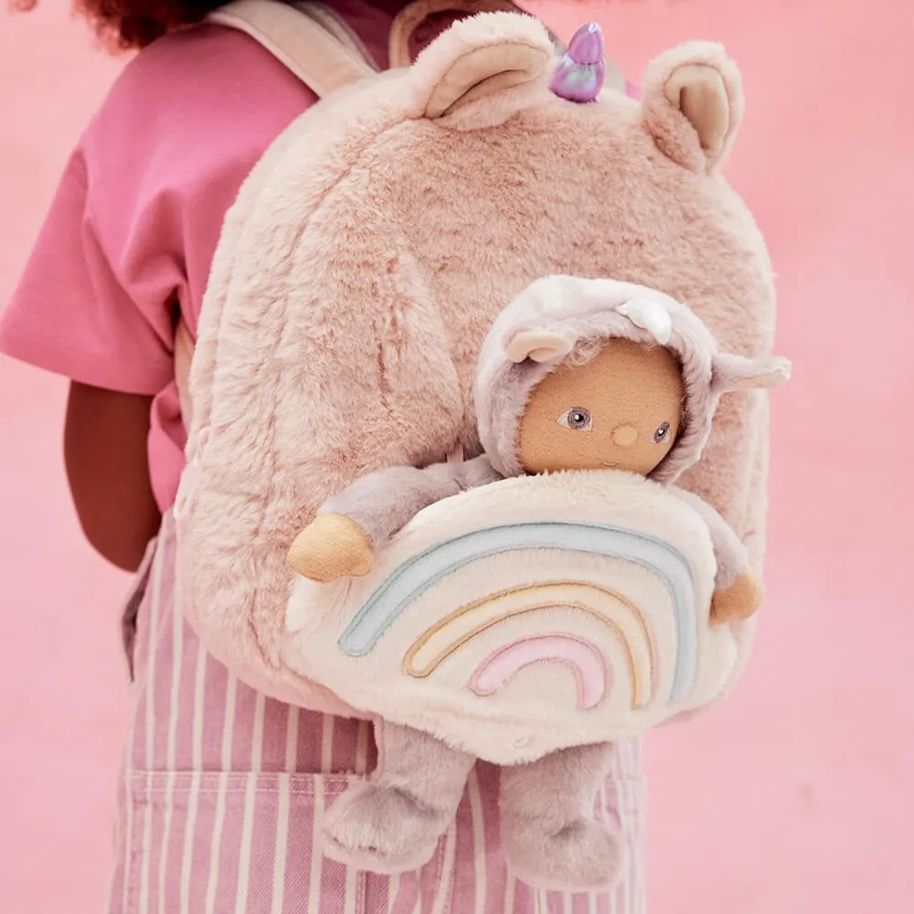 Hopalong Unicorn Backpack - Rucksack aus recyceltem Plüsch