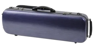 HQ Polycarbon Viola Case Oblong - Brushed Blue