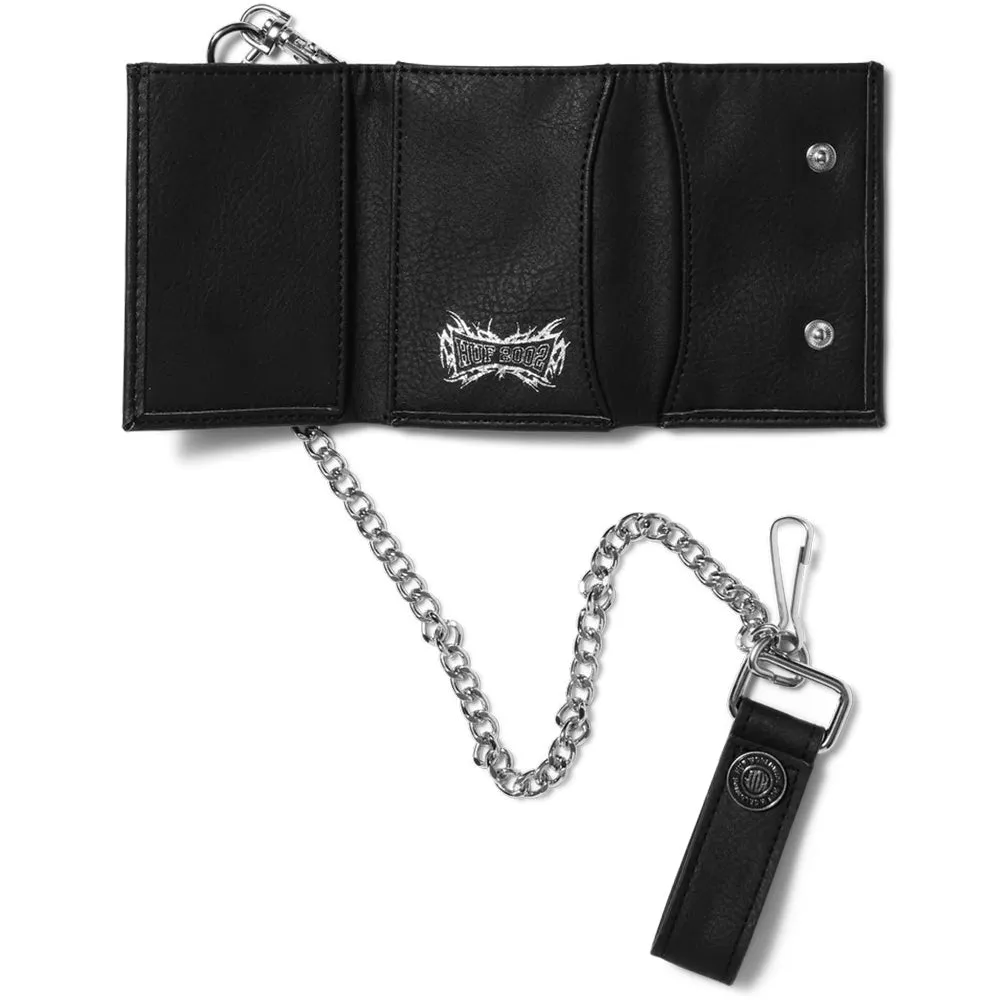 HUF 2002 Chain Wallet Black