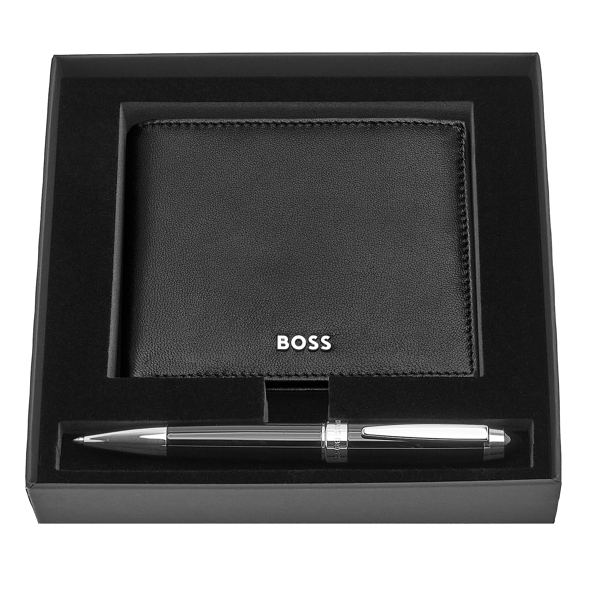 HUGO BOSS HPBW403A - Set HUGO BOSS Black (ballpoint pen & wallet)