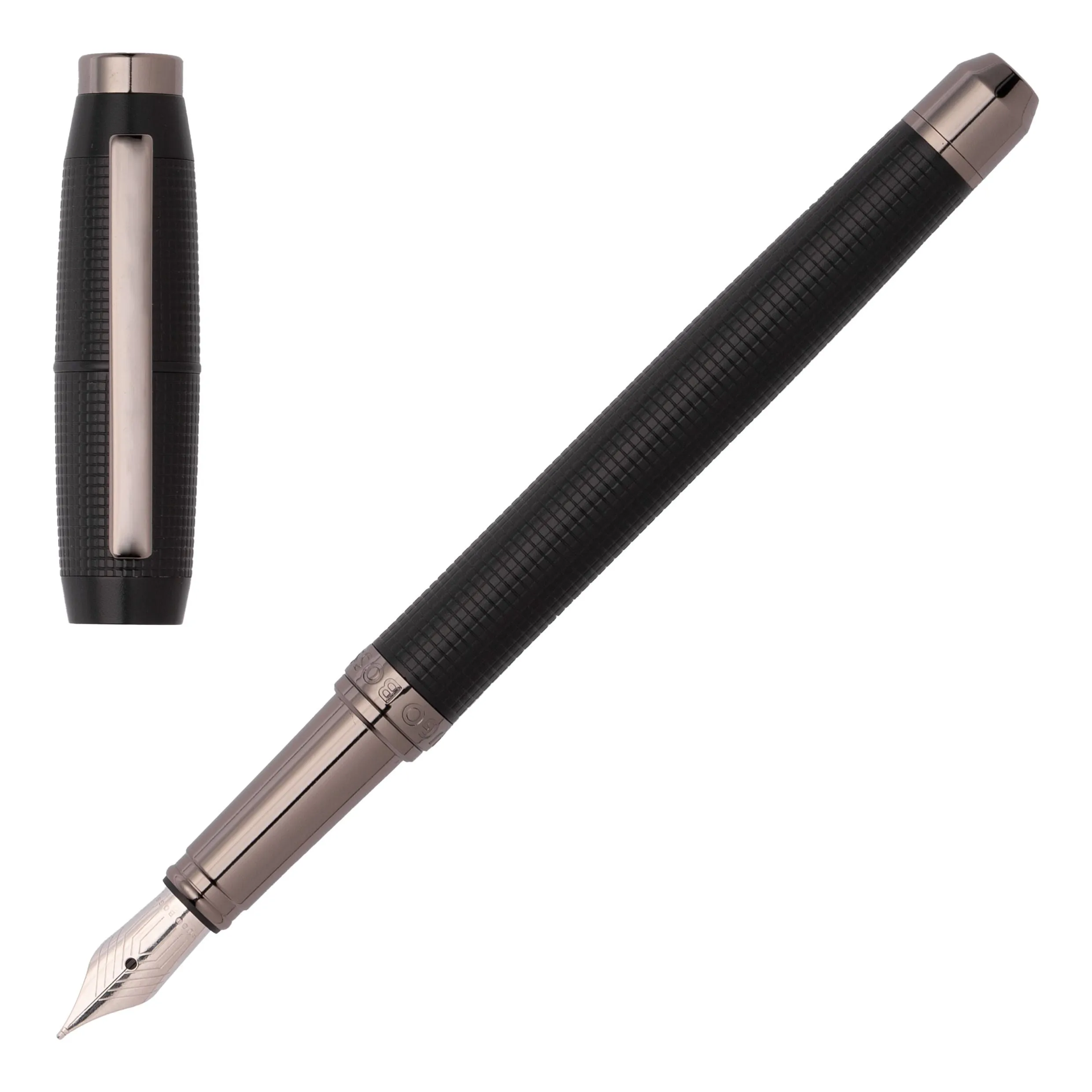 HUGO BOSS HSW2632A-Fountain pen Cone Black