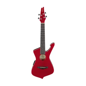 Ibanez UICT10-CA Ukulele w/Bag, Candy Apple