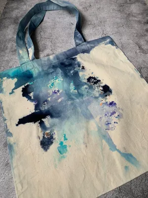 Ice Dyed Tote Bag