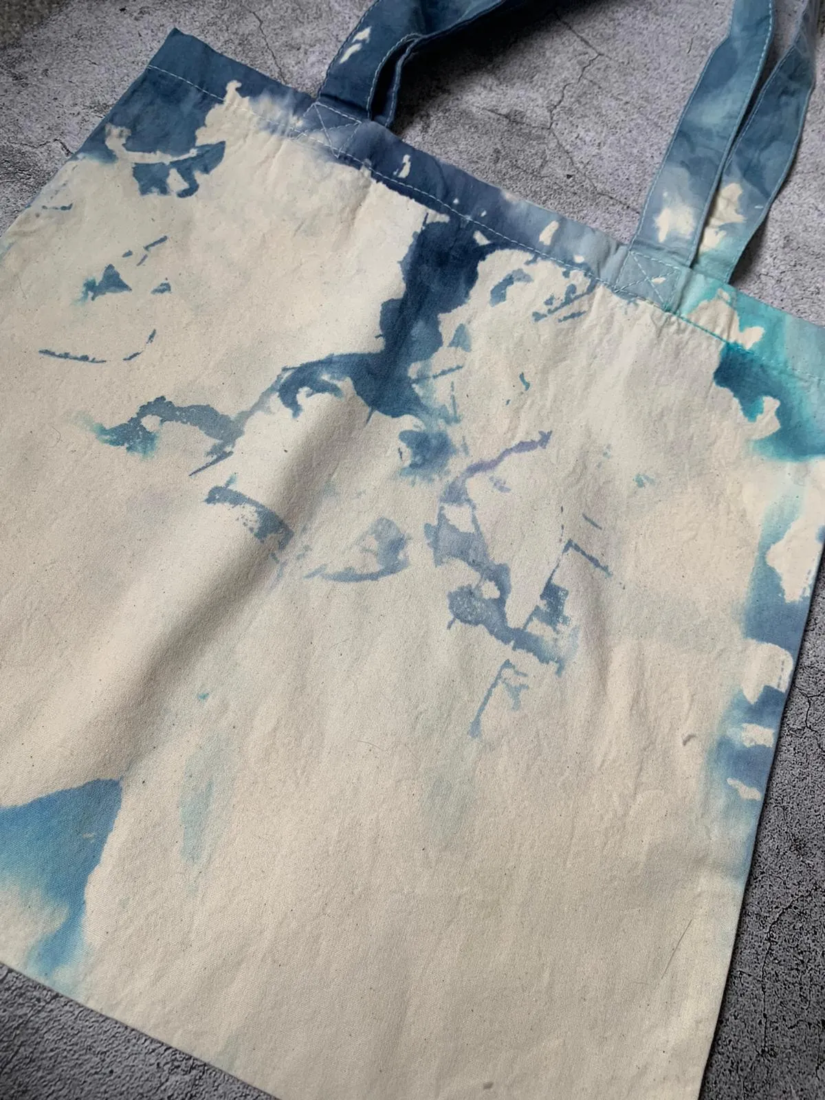 Ice Dyed Tote Bag