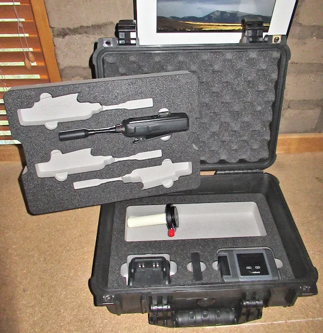Icom IC-SAT100 protective Pelican 1450 hard case with milled foam ICOM 1 KIT