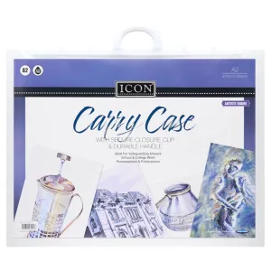 Icon - A2 Carry Case with Handle - Pack of 6