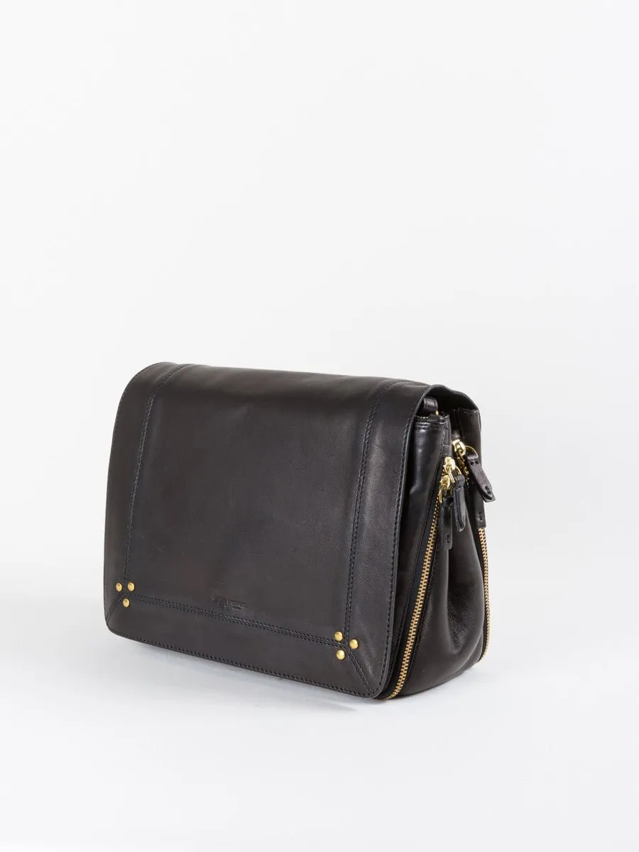 igor shoulder bag - black