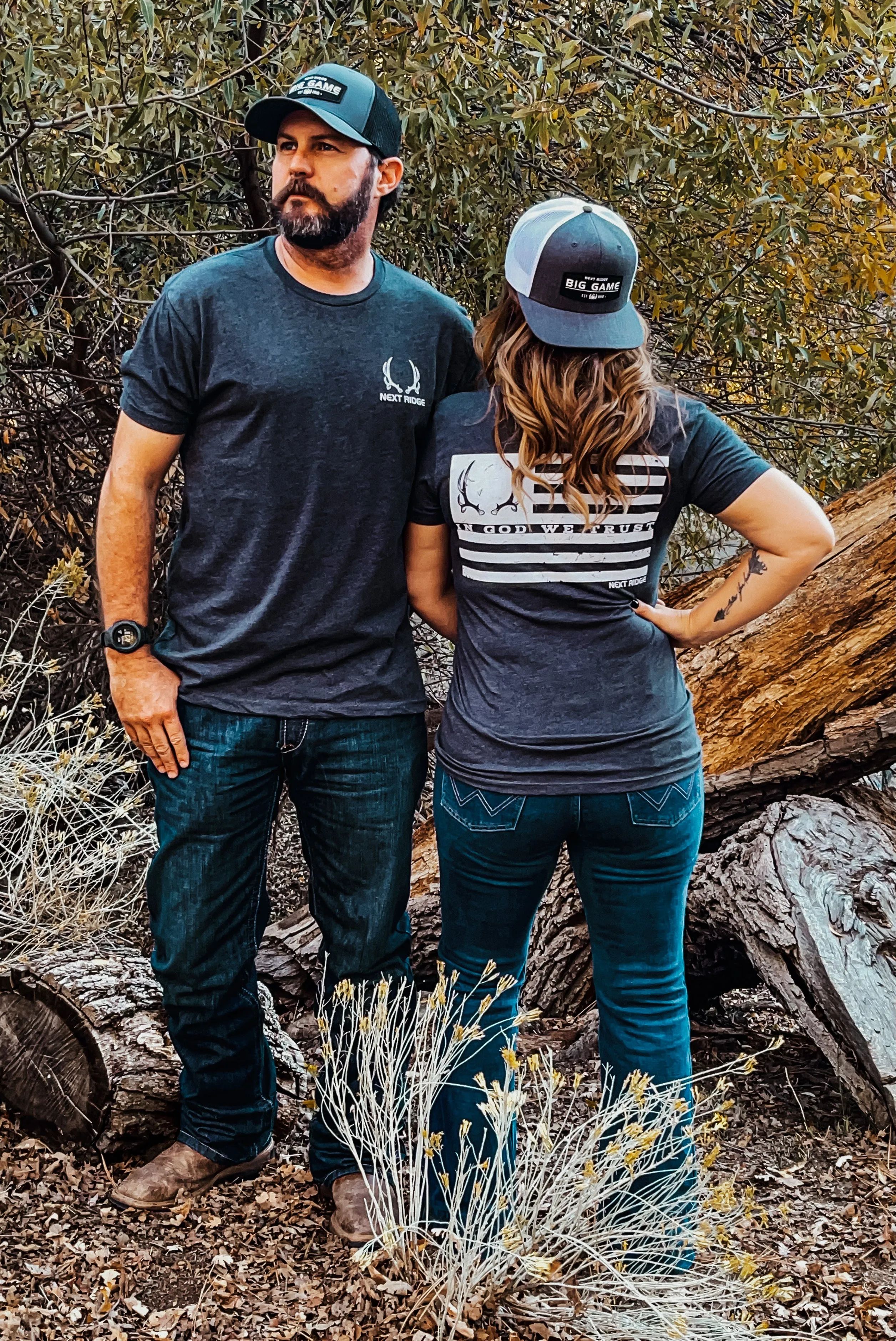 In God We Trust - Charcoal / Mens