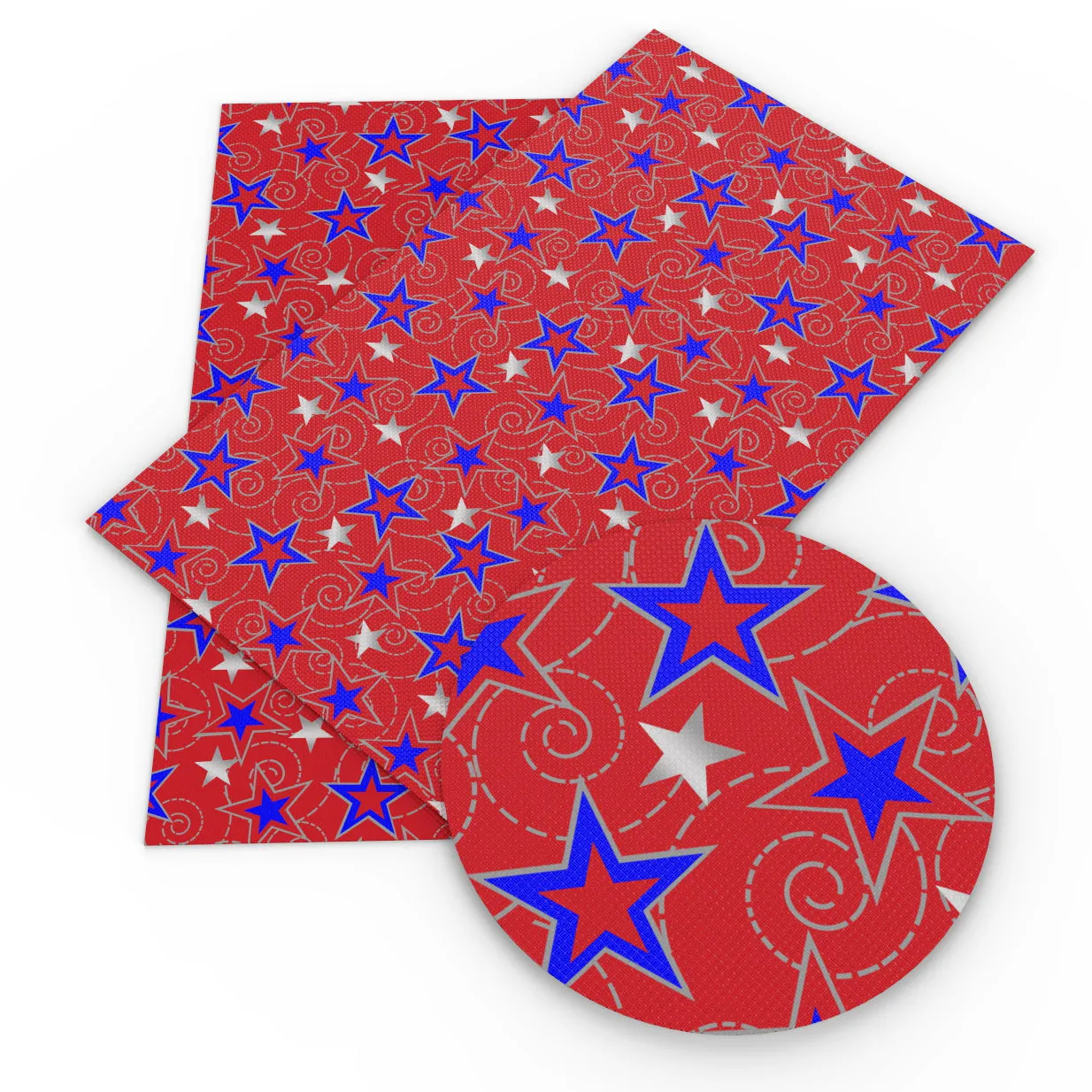 Independence Day (4 of july) Theme Printed Fabric