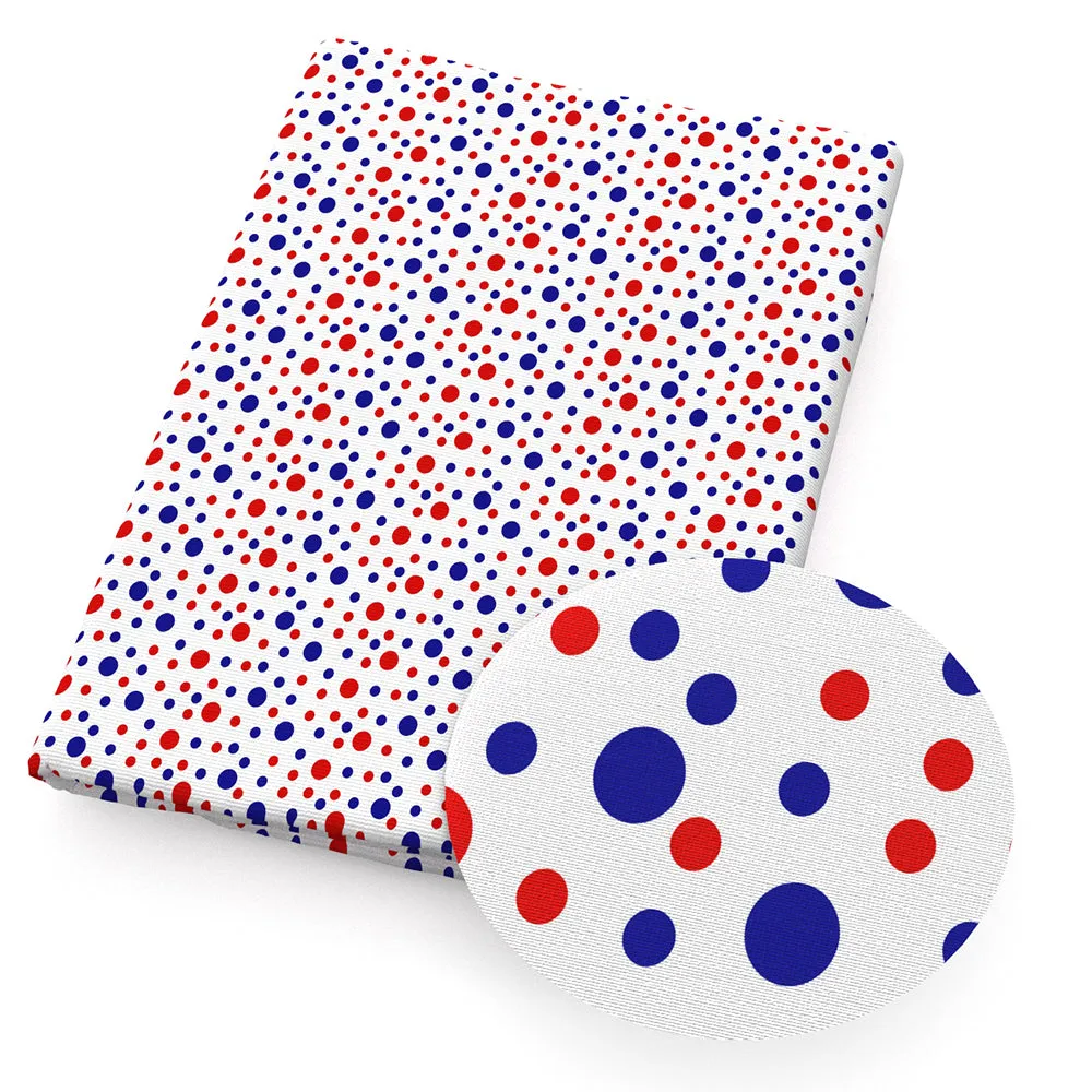 Independence Day (4 of july) Theme Printed Fabric