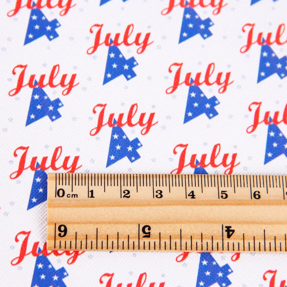 Independence Day (4 of july) Theme Printed Fabric