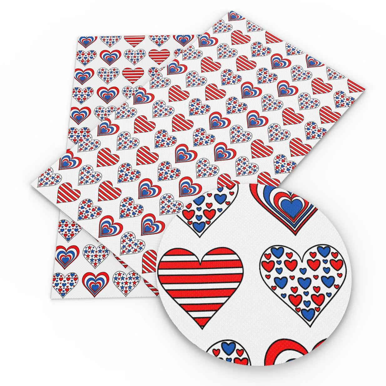 Independence Day (4 of july) Theme Printed Fabric