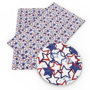 Independence Day (4 of july) Theme Printed Fabric