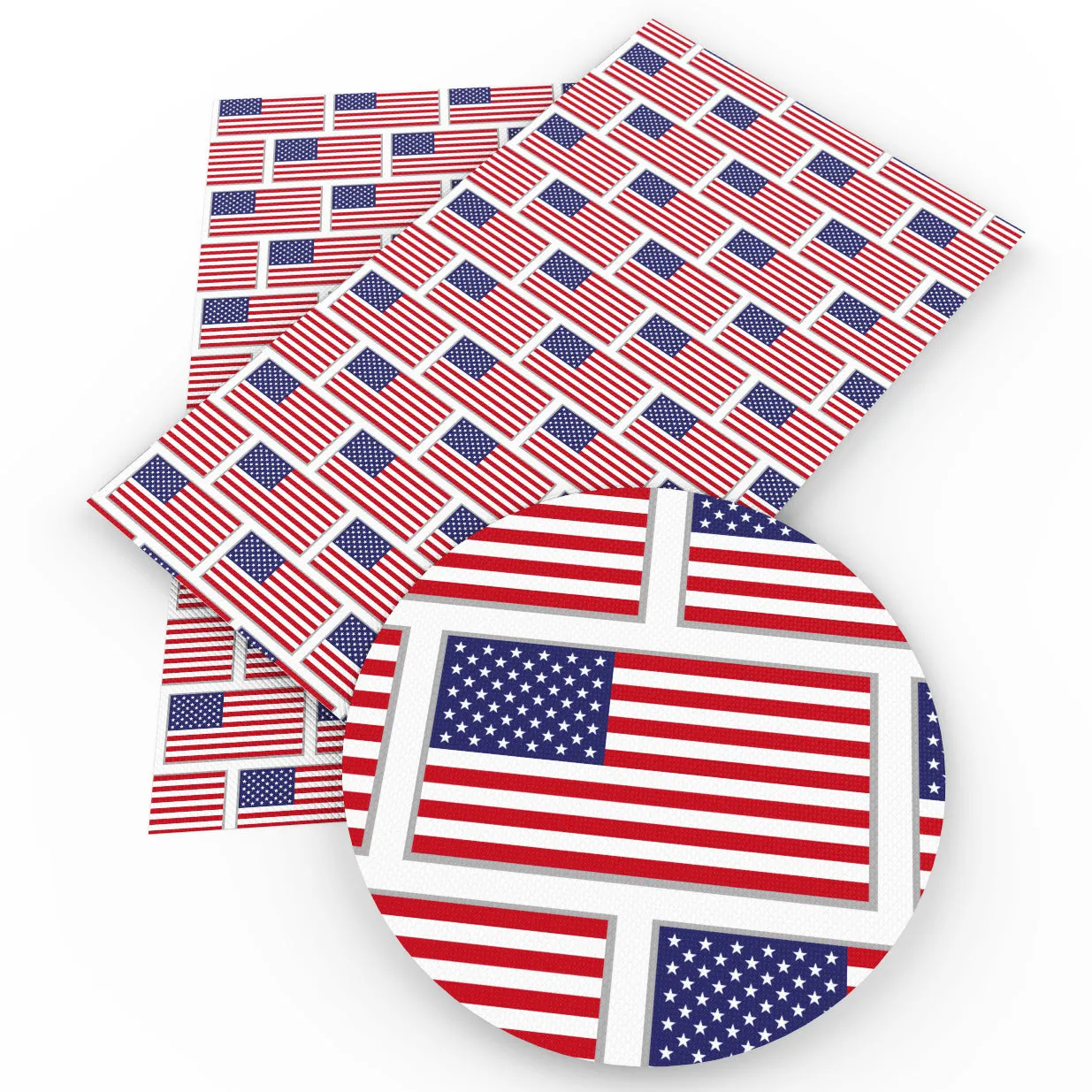 Independence Day (4 of july) Theme Printed Fabric