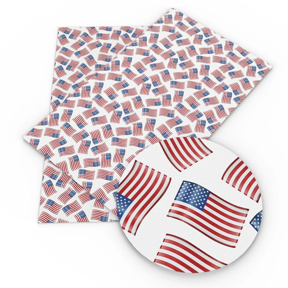 Independence Day (4 of july) Theme Printed Fabric