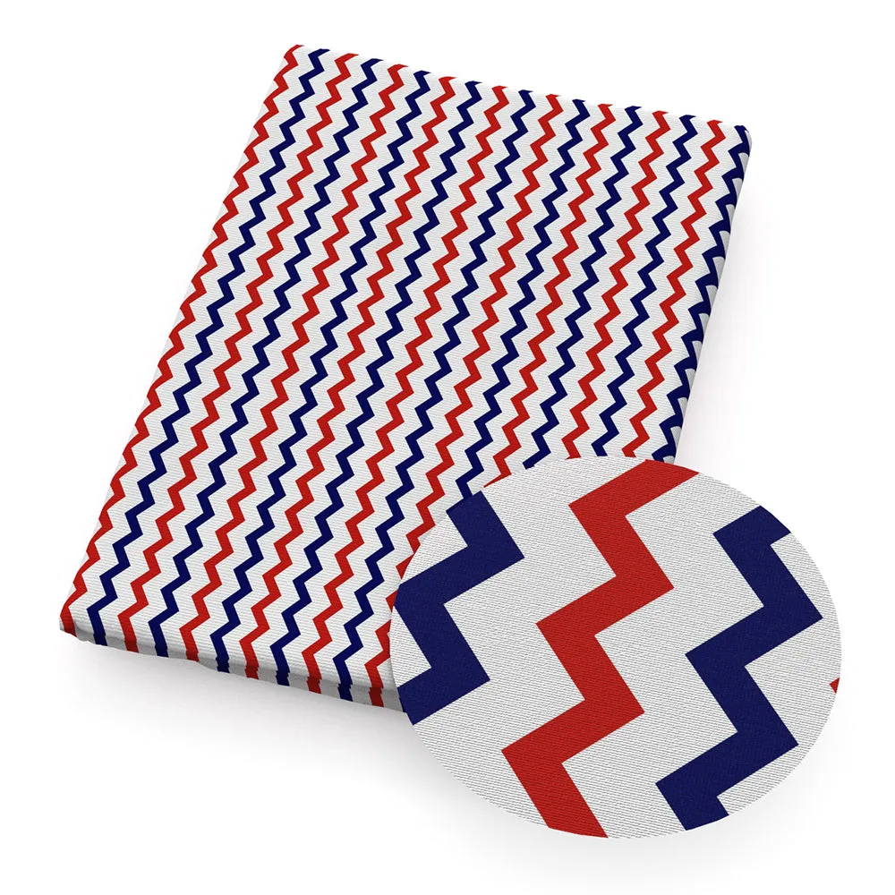 Independence Day (4 of july) Theme Printed Fabric