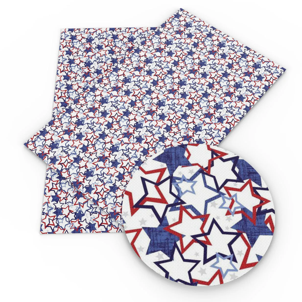 Independence Day (4 of july) Theme Printed Fabric