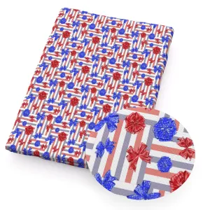 Independence Day (4 of july) Theme Printed Fabric