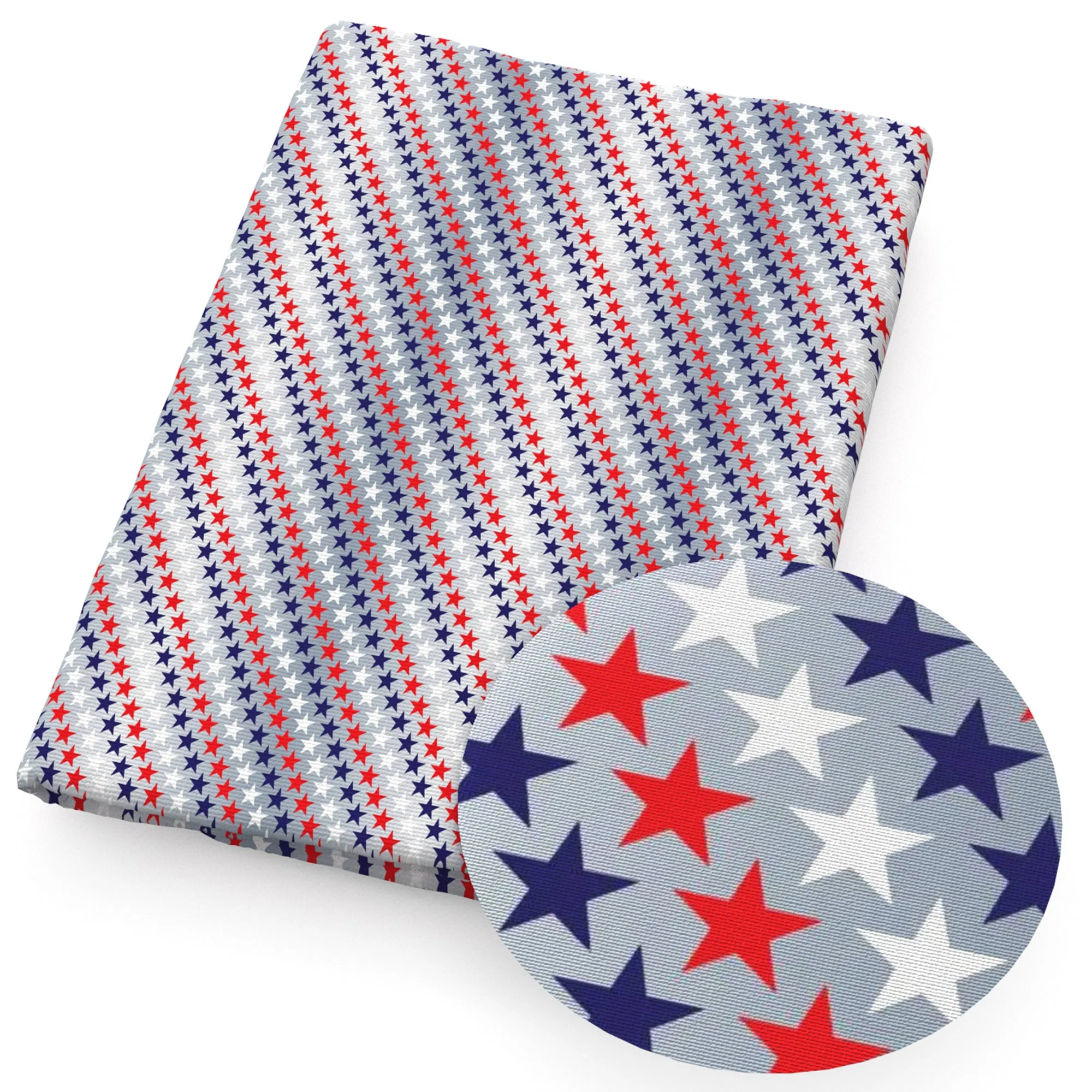 Independence Day (4 of july) Theme Printed Fabric