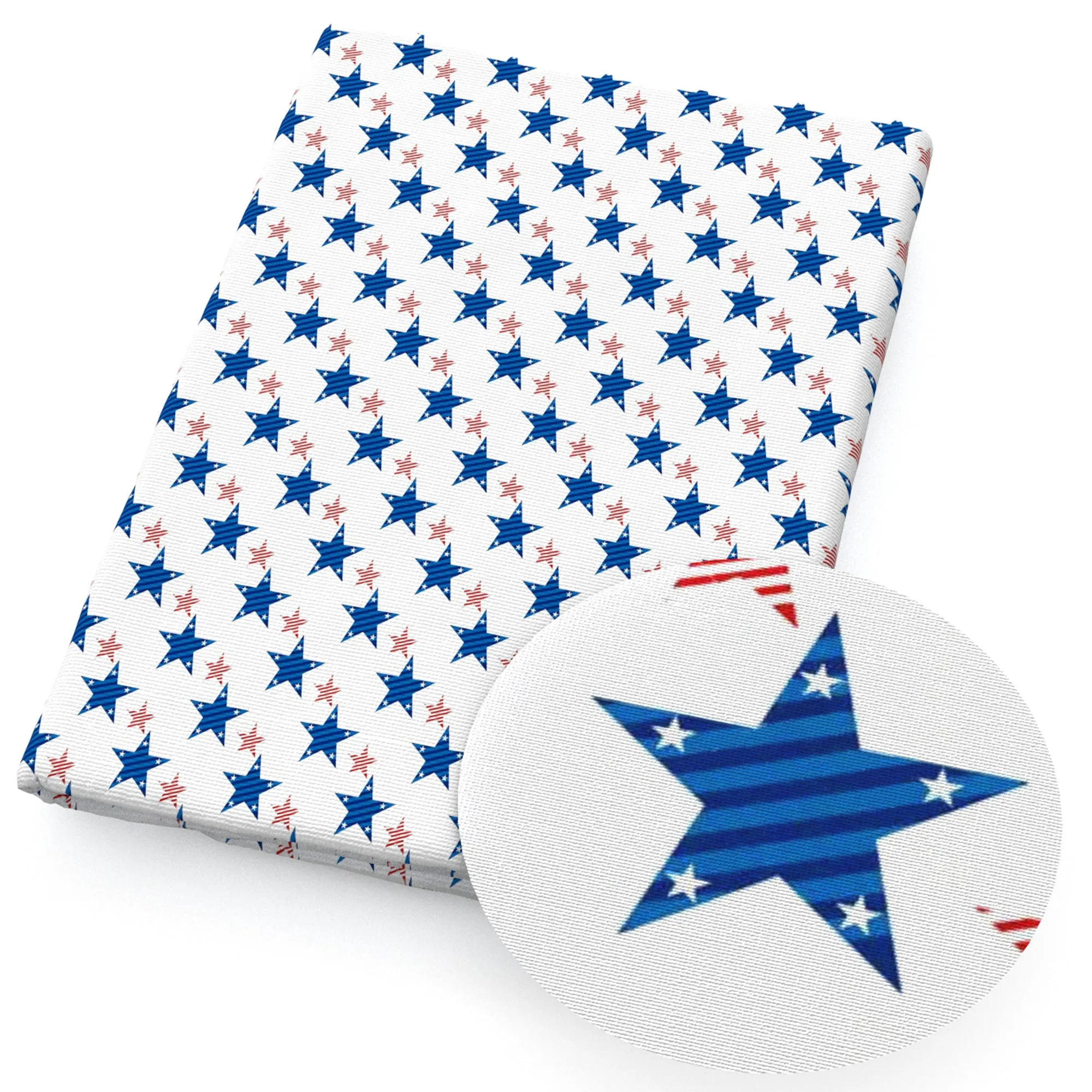 Independence Day (4 of july) Theme Printed Fabric