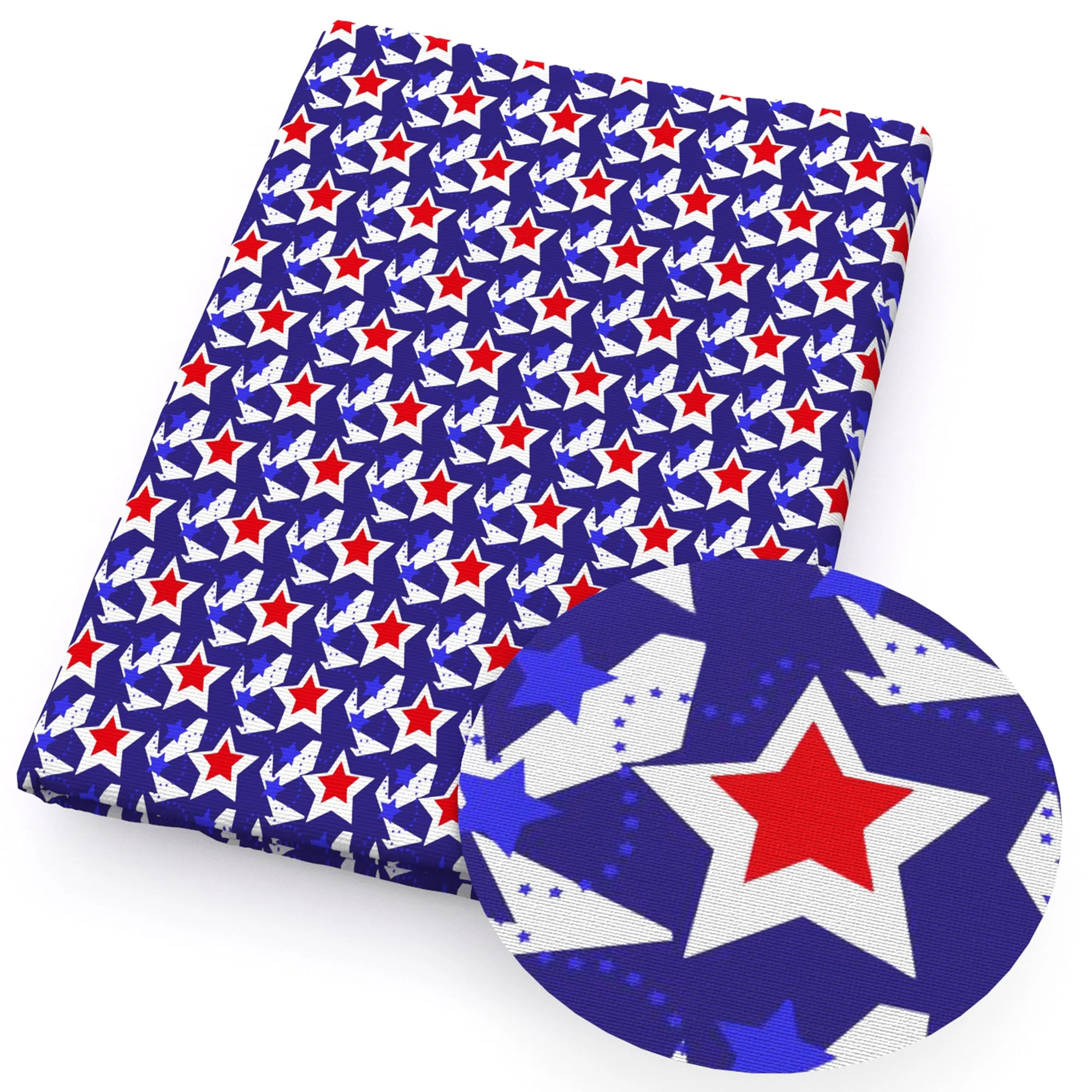Independence Day (4 of july) Theme Printed Fabric
