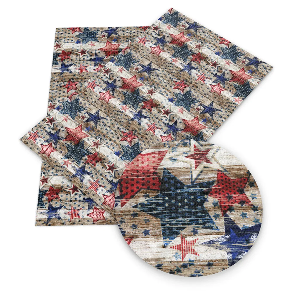 Independence Day (4 of july) Theme Printed Fabric