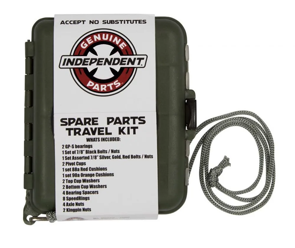 Independent Skateboard Genuine Essentials Spare Parts Kit - Nuts/Bolts/Bushings/Bearings & More!