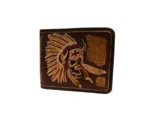 Indian and Tomahawk Wallet